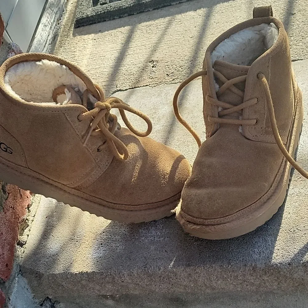 UGG Tan Kids Boots